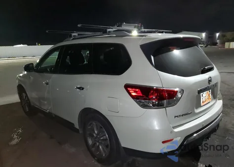 2015 Nissan Pathfinder S from USA, damaged, VIN 5N1AR2MM9FC653108